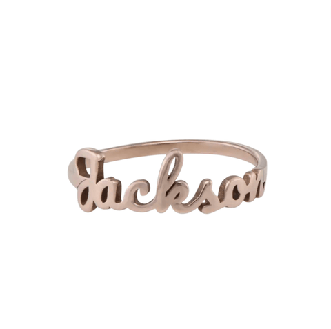 Charli Multi Name Custom Ring - Saivique