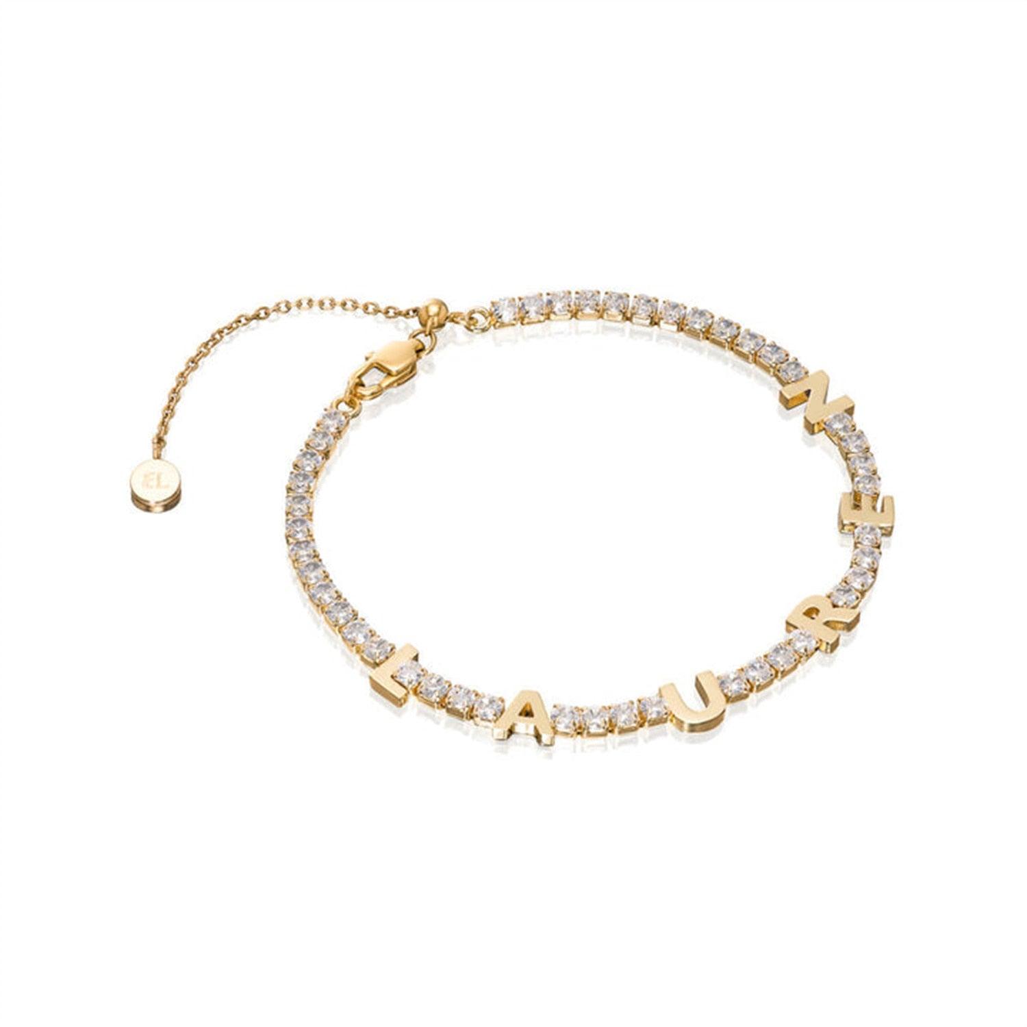 Lauren Custom Name Tennis Bracelet - Saivique